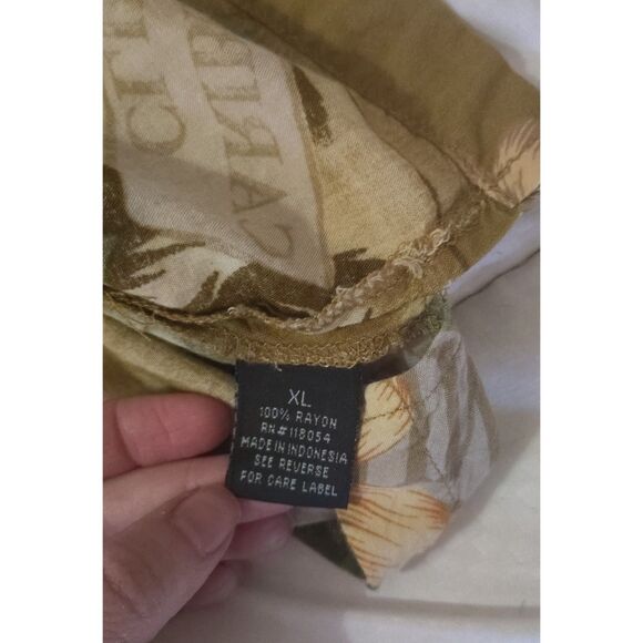 Vintage Tony Lambert Hawaiian Shirt Size XL Button Up Golf Beach Vacation - Picture 5 of 8